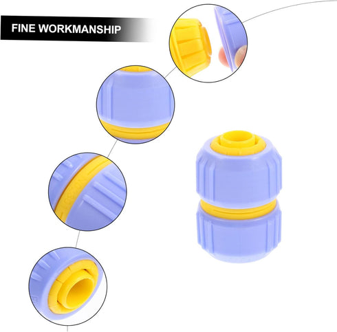 4pcs Barb Hose Fittings Garden Quick Connect Irrigations Thread Fittings Zero g Hose Caps and Plugs G Zero Zero-g 1/2 Inch Hose Repair Garden Kit ...