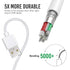 iPhone Charger 6Pack 3FT USB Lightning Cable Charging Cord Compatible with iPhone XR XS XSMax X 8 8 Plus 7 7 Plus 6 6s Plus SE 5 5s 5c (White)...