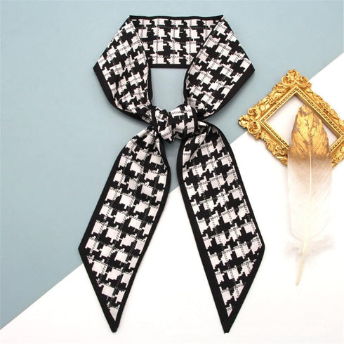 5 Pack Purse Scarf for Bags Silk Head Scarf for Hair Handbag Women Scarfs Band Hair Neck Scarves Fashion Gifts,92...