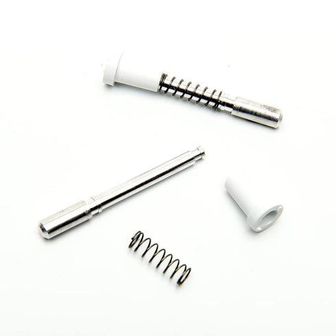 25-Pack, White CAPS, Window Screen Plunger Latches, 5/32" X 1-1/2", Made in The USA...