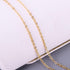 Jishi 60ft Jewelry Necklace Chains 2mm Jewelry Chain Links for Making Bracelets Earrings DIY Craft Supplies Findings, 6-Colors Gold Silver Copper ...