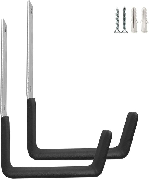Heavy Duty Steel Hooks ,Garage Storage Utility Hooks,Heavy Duty Tool Organizer,Steel Wall Mount Hooks, Hose Hanger, Steel Garage Garden Hooks (2)...