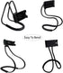 Cell Phone Stand Hanging on Neck Upgraded, Hands-Free Mobile Phone Holder Clip on Bed/Table 360° Rotation iPhone Tablet Mount Bracket, 27.6''/70 c...