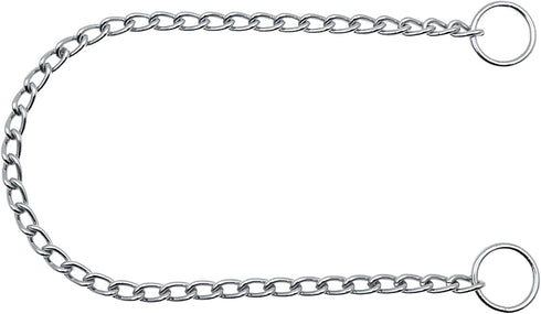 Dog Choke Collar Slip P Chain,Heavy Chain Dog Metal Training Choke Collars, Adjustable Weather Proof Alloy Steel Necklace for Small Medium Large D...