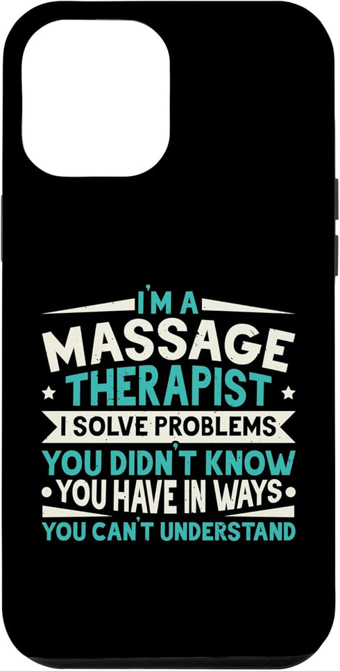 iPhone 14 Plus Massage Therapist Muscle Therapy Relaxation Spa Case...