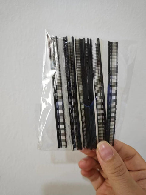 2000 Pcs Mini Stitch Gun Fasteners Kit, 0.18 inch Extra Fine Stitch Gun Fasteners, Tiny Smallest Tagging Gun Fasteners Include 1000 Black Fastener...