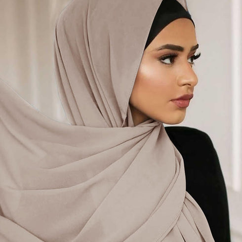 Hijab Scarf for Women Soft Cotton Muslim Jersey Hijab Head Wrap Scarves Fashion Long Scarf Shawls...