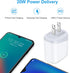 USB C Pixel 7 Fast Charger Type C Charging Block for Google Pixel 8a 8 Pro 7a 7 Pro 7 6a 6 Pro 5a,20W PD 3.0 USB C Wall Charger Box Cube Power Ada...