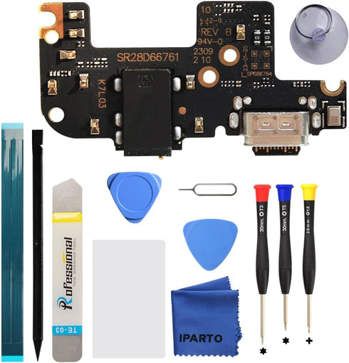 Charging Port Replacement for Motorola Moto G Stylus 5G 2023 Charging Port Replacement Kit for Moto G Stylus 5G 2023 XT2315 USB Flex Dock Connecto...
