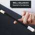 Penspinning Pens Travel Mod Pen Spinning Mods Spin Stick Nonslip Coated for Beginner, Black...