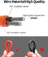 Tonton DC7909 8mm Power Pigtails Cable 3.3FT, 12V Female Plug to Bare Wire Open End Repair Cord for Jackery Bluetti Power Bank Station Portable Ge...