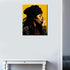 Tucocoo Fashion Black Girl Wearing a Hat Paint by Bumbers for Adults Gorgeous African American DIY Paint by Numbers Acrylic Paint Canvas Girls Roo...