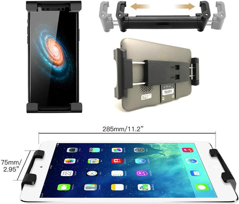 Lycan Series Tablet Smartphone holder with 1" rubber coating ball for iPad Pro Air Mini iPhone 13 12 Pro MAX Galaxy Tab S21 S22 oneplus (Compatibl...