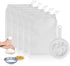 6 Pack - 200 Mesh Fine Mesh Strainer & Nut Milk Bags, Reusable Food Strainer - Food Grade BPA-Free - Ultra Strong Fine Nylon Mesh - Nutmilk, Juice...