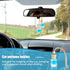 5PCS 8ml Hanging Car Air Freshener, Car Essential Oil Diffuser Bottle Pendant Glass Perfume Bottle Aromatherapy Perfume Bottle Car Decoration, Int...
