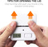 Kitchen Cube Timer, Kids Timer for ADHD Productivity Workout Flip Classroom for StudyTime Countdown Management Settings 15 20 30 60 Mins, White...