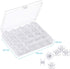 Eoehro 25 Pcs Bobbins for Sewing Machine, Sa156 Bobbins, Bobbins Class 15, Sewing Accessories, Plastic Bobbin with Case(1 Box)...