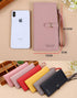 PORT&LOTUS Red Wallets for Women Small Wallets Mini Wallet for Woman Credit Card Organizer with Slim Cash Coin Purse Pocket Wallet for Woman Anti ...