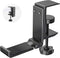 Aluminum Headphone Stand Hanger Foldable with Cable Organizer Headset Holder, Non-Slip Desk Hook Space Save Universal Headphone Mount...
