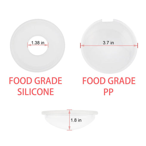 Breast Shells Milk Saver for Breastfeeding, 2 Pack BPA Free Breast Shield Nursing Cups Protect Sore Nipples Breast Milk Collection Shells...