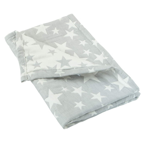 NTBAY 3 Layer Toddler Blanket, Muslin Cotton Jacquard Bed Blankets, Lightweight Thermal Baby Blanket, Super Soft and Warm Crib Blanket for All Sea...