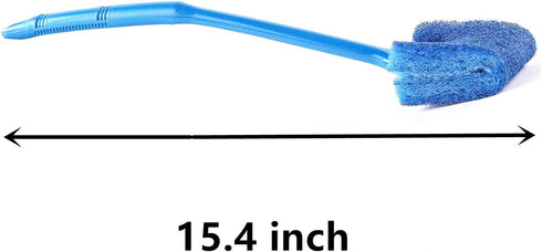 Fish Tank Glass Double Sided Sponge Plant Algae Scraper Cleaning Brush Cleaner Scrubber for Aquarium...