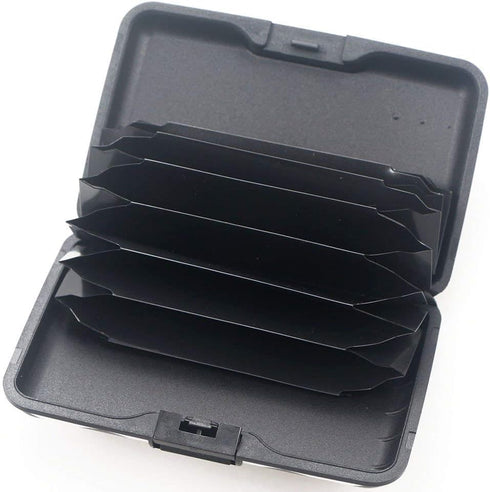 Rfid Credit Card Holder Slim Metal Card Wallet Business Card holders Small Card Case Aluminum Travel Wallet for Men Women - Skyland...