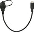 CERRXIAN 30cm USB Type C 2.0 Car Mount Dash Flush Waterproof Extension Cable for Car, Boat, Motorcycle, Truck Dashboard (USB-C)...