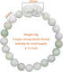 ZenBless Fengshui Wealth Prosperity White Real Jade Bracelet For Women Men 10mm Bead with Pi Xiu/Pi Yao Attract and Good Luck Light Green...