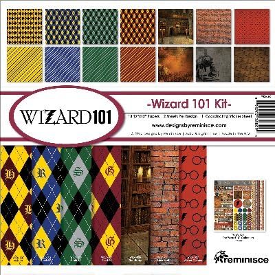 Reminisce Wizard 101 Collection Kit Multicolor, 12" by 12"...