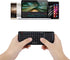 FOSA 2.4G Mini Keyboard with Touchpad, Rechargeable USB Keyboard Portable Handheld Keyboard for Smartphones, Laptops, Tablets, Game Consoles...