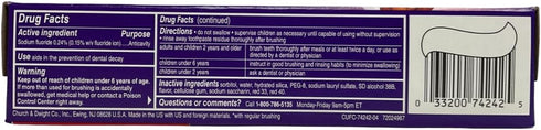 CLOSE-UP Anti-Cavity Fluoride Toothpaste Freshening Gel with Ultra Cinnamon Flavor Blast, 4.0 oz, 2-Pack...