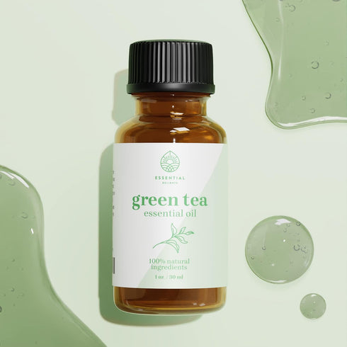 Green Tea Essential Oil - Premium Grade Essential Oil | for Aromatherapy, Soaps, Lotions, & Candles | Vegan & Cruelty Free (1 Fl Oz, Green Tea)...