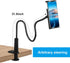 Phone Stand for Desk, Gooseneck Cell Phone Holder Flexible Lazy Long Arm Phone Mount Universal 360 Degree Adjustable Phone Clamp Clip for Table, B...