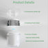 Airless Pump Jar,Cream Jar Vacuum Bottle, Empty Refillable Cosmetic Air Pump Jars Bottles, Portable Airless Lotion Sample Container Pot, Leak-Proo...