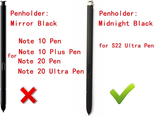 Galaxy S22 Ultra Stylus Pen Replacement for Samsung Galaxy S22 Ultra 5G Touch Stylus Pen S Pen(Without Bluetooth) Replacement Tips/Nibs and 30cm U...