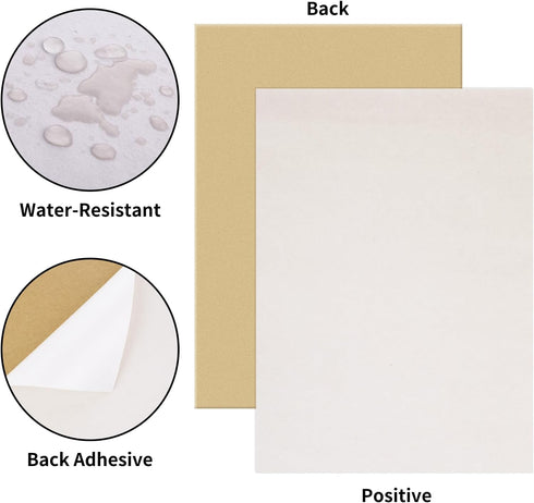 12 Sheets Velvet Felt Sheet 12"x 8" Self Adhesive Felt Fabric Square Sticky-Backed Drawer Liner for DIY Craft Sewing Projects(White)...