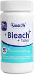 Bleach Tablets, 40 Count - Multipurpose Cleaning for Laundry, Kitchen Surfaces, Bathroom Tiles, and Toilet Bowls - Liquid Bleach Alternative...