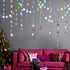 Cheerland Iridescent Party Decorations Holographic Circle Garlands Disco Theme Birthday Decoration Hanging Banner Graduation Decor Ball Streamer N...