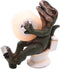 Dinosaur Sitting on a Toilet Tape Dispenser, Unique Desk Accessory, Funny Office Supplies, 5.5 Inches...