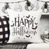 Halloween Stencils for Painting 12inch Large Reusable Halloween Stencil for Door Hanger Round Happy Halloween Ghost Templates for Wood Walls Windo...