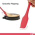 Kitchen Mama Silicone Spatula: Platinum Heat-Resistant Silicone For Cooking & Flipping, Flexible & Beveled Edge, One Piece Spatula For Scraping & ...