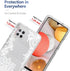 Phone Case for Galaxy A42 5G, Galaxy M42 5G SM-A426 Case with Tempered-Glass Screen Protector, Cute Clear Mandala Pattern Full Body Protective Cov...