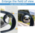 Blind Spot Mirrors, Side Rear View Mirror Rain Visor Guard, Reversing Auxiliary Round Convex Blind Area Mirror, Wide Angle Adjustable for Car SUV ...