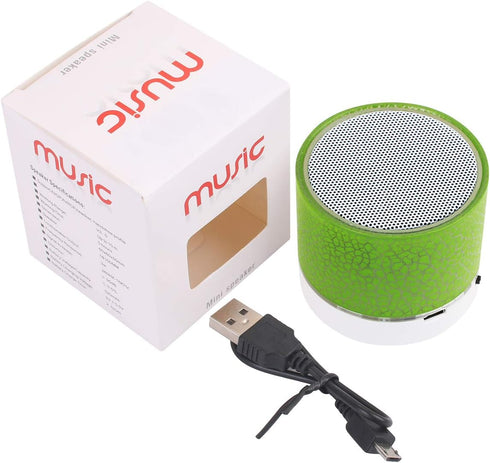 AICase Portable Wireless Mini Bluetooth Speaker, Super Bass Stereo Rechargeable Speaker with LED Lights......