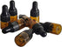 50 Pack Amber Glass Mini Dropper Bottles,1ML Amber Essential Oil Dropper Bottle for Travel Test Sample Perfume...