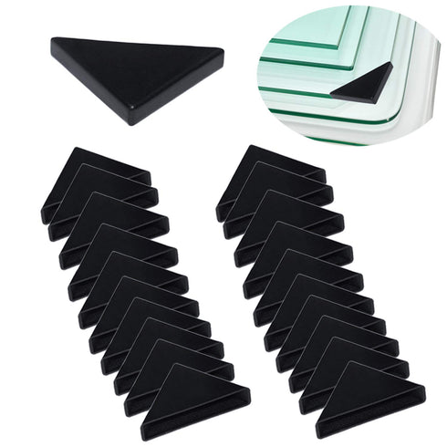 UoYu Corner Protectors- 20 Pcs Shape Triple-cornered Glass Corner Protector Cushion (8mm x 50mm)...