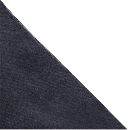 King & Priory Luxury Navy Blue Donegal Tweed Pocket Square, Handkerchief, Tweed...