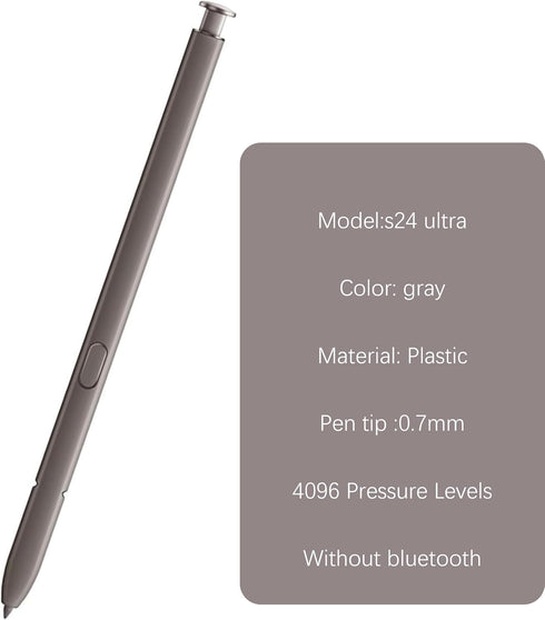 Galaxy S24 Ultra S Pen, 0.7mm Tip, Smooth Writing, Fits Phone Slot (Gray)...