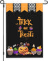 Halloween Garden Flag 12 x 18 Inch, Jack-o'-lantern Halloween Decoration Flags Double Sided Small Yard Flag for Outdoor Indoor Decor...